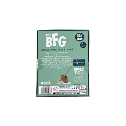 University Games Roald Dahl BFG Spelling Educational Games