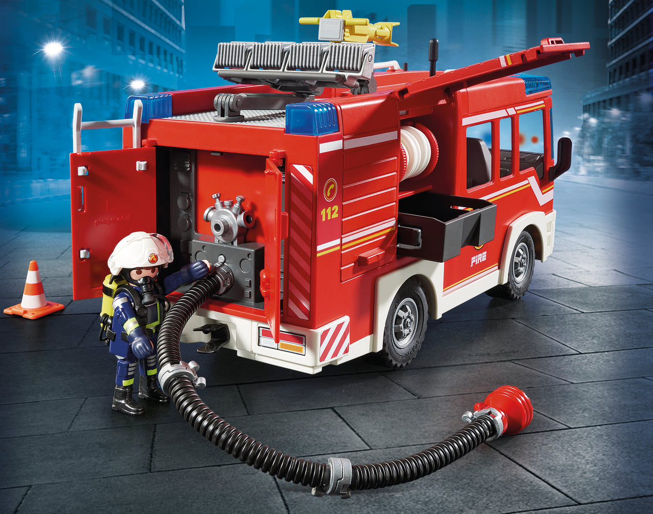 Playmobil 9464 City Action Fire Engine