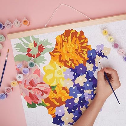 RHS Paint By Numbers-Floral