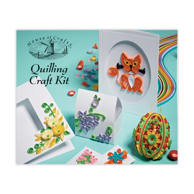 House Of Crafts Quilling Craft Kit