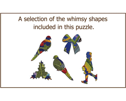 Wentworth Wooden Puzzles Two Turtle Doves - Maxi 250 Pieces