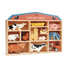 Tender Leaf Toys Farmyard Animals and Shelf
