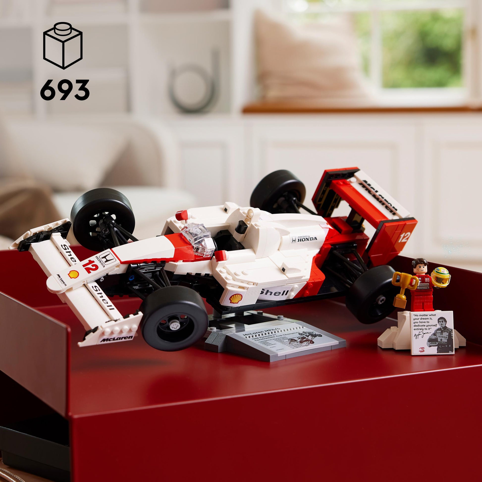 Lego Icons 10330 McLaren F1 MP4/4 with Senna Minifigure