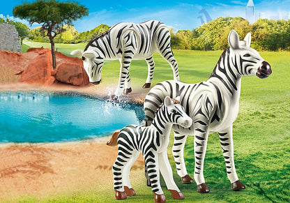 Playmobil 70356 Family Fun Zebras with Foal (D)
