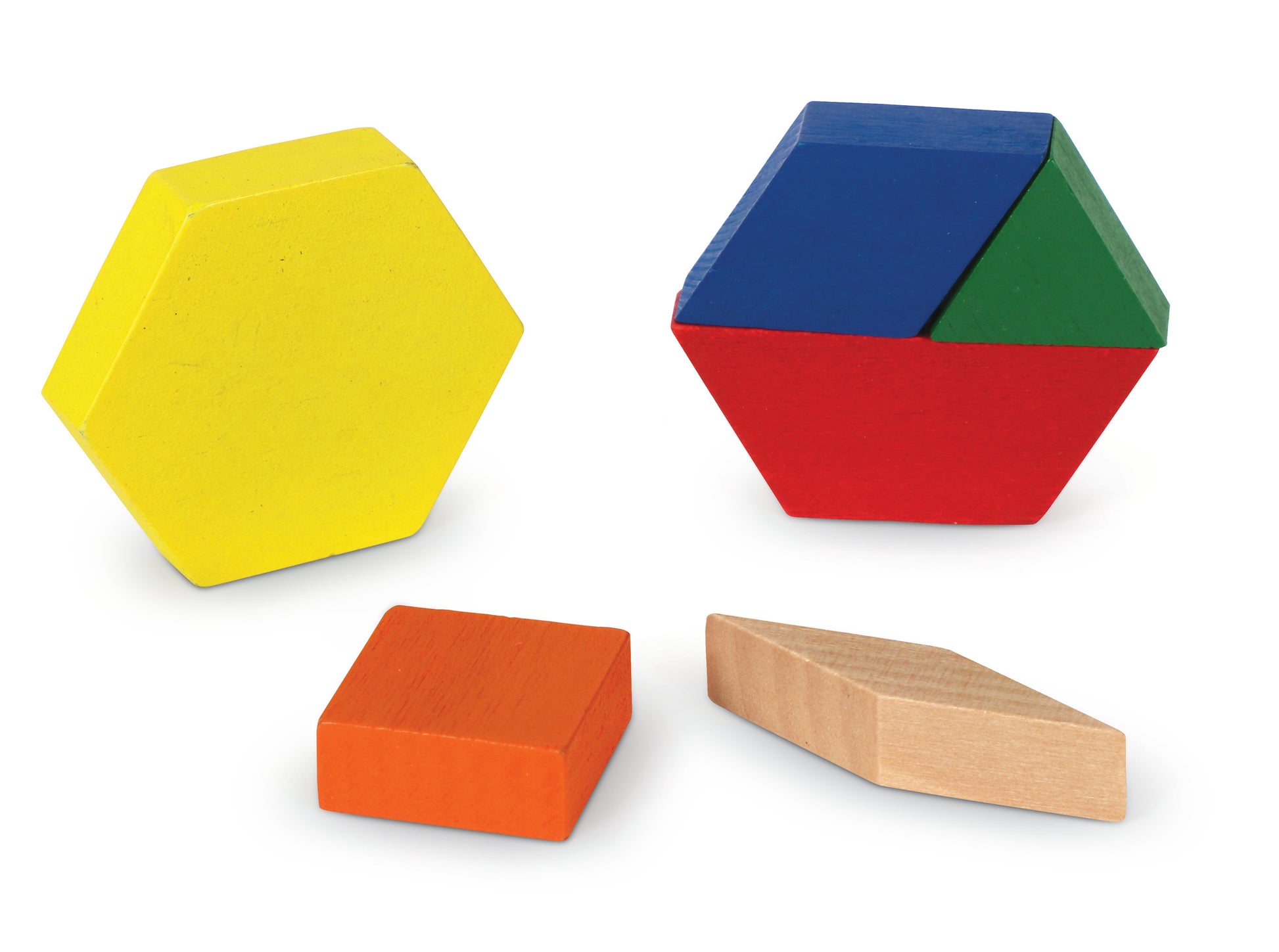 Learning Resources Wooden Pattern Blocks