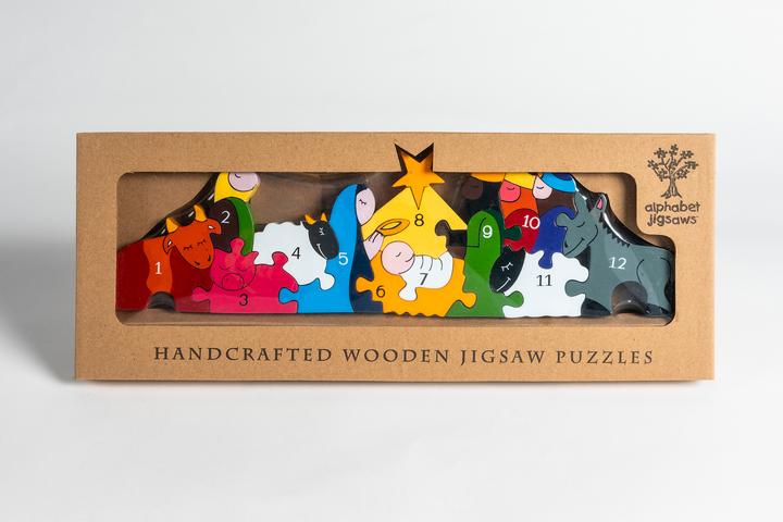 Alphabet Jigsaws Number Nativity Jigsaw Puzzle