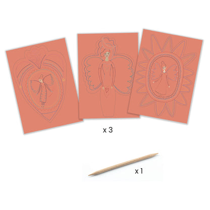 Djeco Angels Scratch Cards (F)