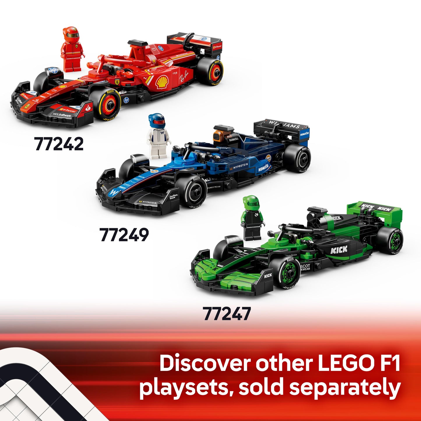 Lego Speed Champions 77245 Aston Martin Aramco F1® AMR24 Race Car