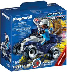 Playmobil 71092 City Action Police Quad