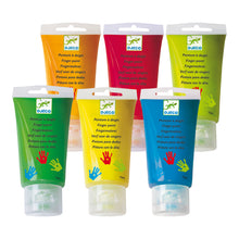 Djeco 6 Finger Paint's Tubes