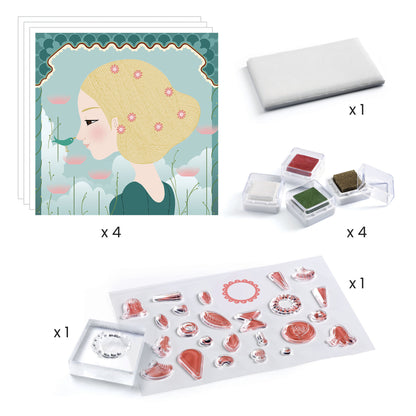Djeco Patterns and Decorations Stamps (F)