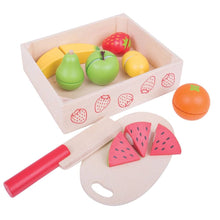 BigJigs Cutting Fruit Crate