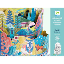 Djeco 3D Colouring On Top… Of The World