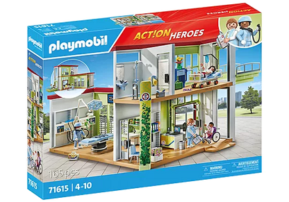 Playmobil 71615 Action Heroes: Modern Hospital