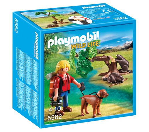 Playmobil 5562 Wild Life Beavers with Backpacker