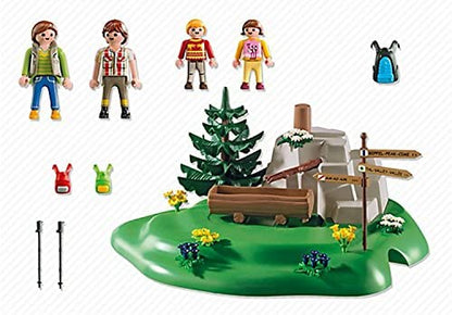 Playmobil 5424 Backpacker Family at Mountain Spring