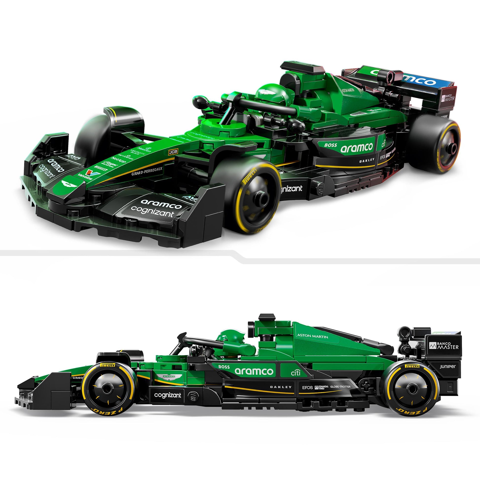 Lego Speed Champions 77245 Aston Martin Aramco F1® AMR24 Race Car