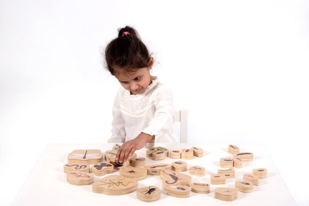 TickiT Wooden Mini Beast Blocks