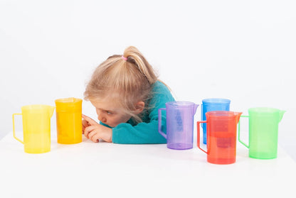TickiT Translucent Colour Jug Set
