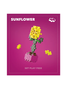 Plus Plus Sunflower