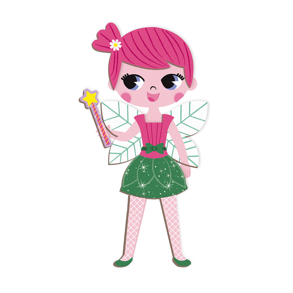 Janod Girl's Costumes Magneti'book