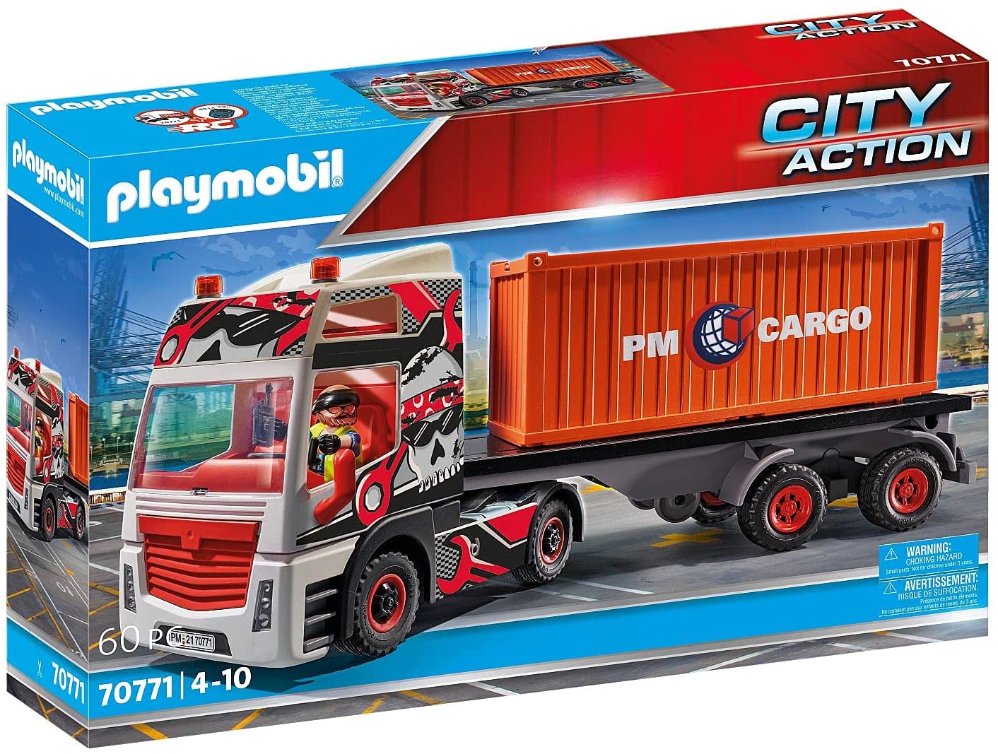 Playmobil 70771 Truck with Cargo Container