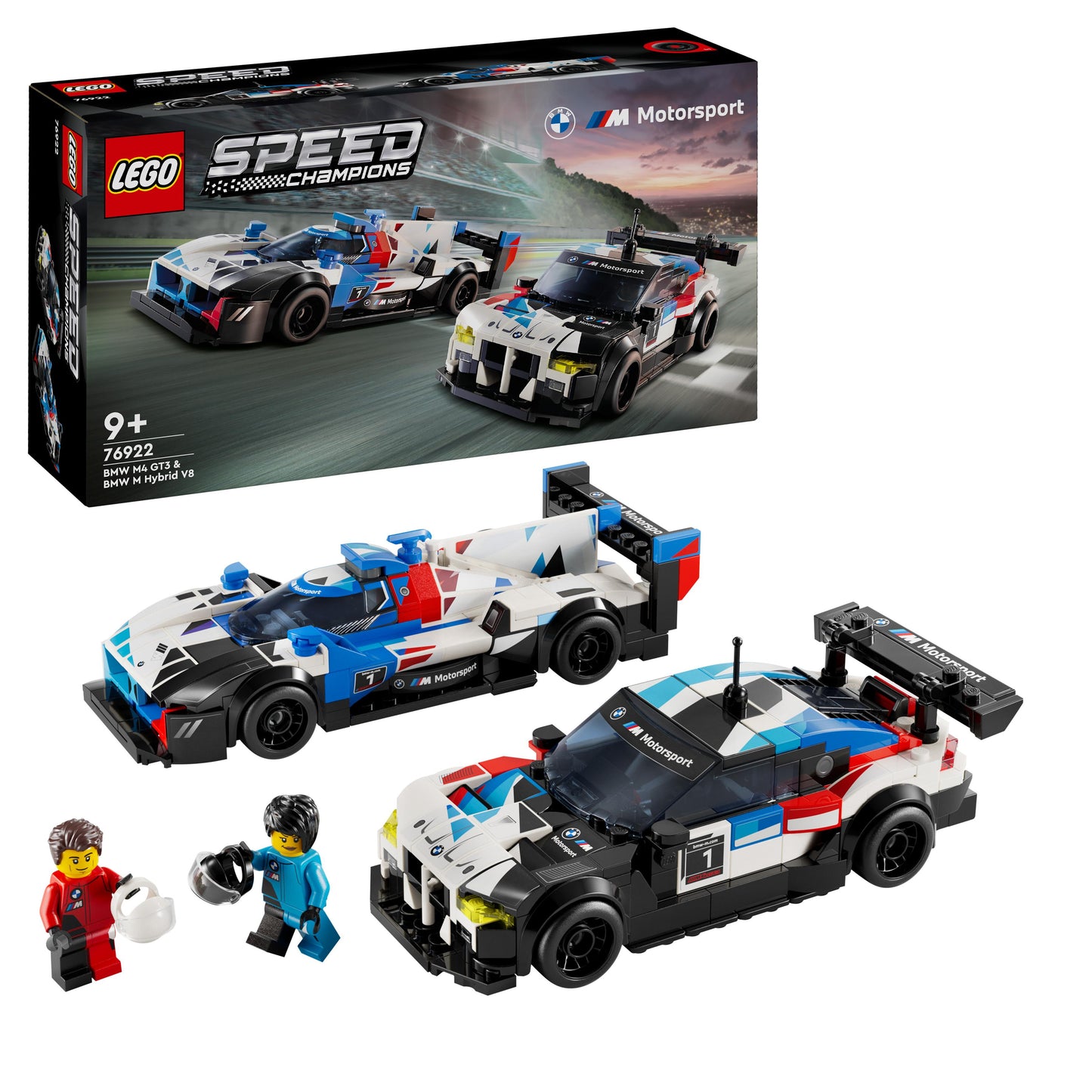 Lego Speed Champions 76922 BMW M$ GT3 Hybrid V8