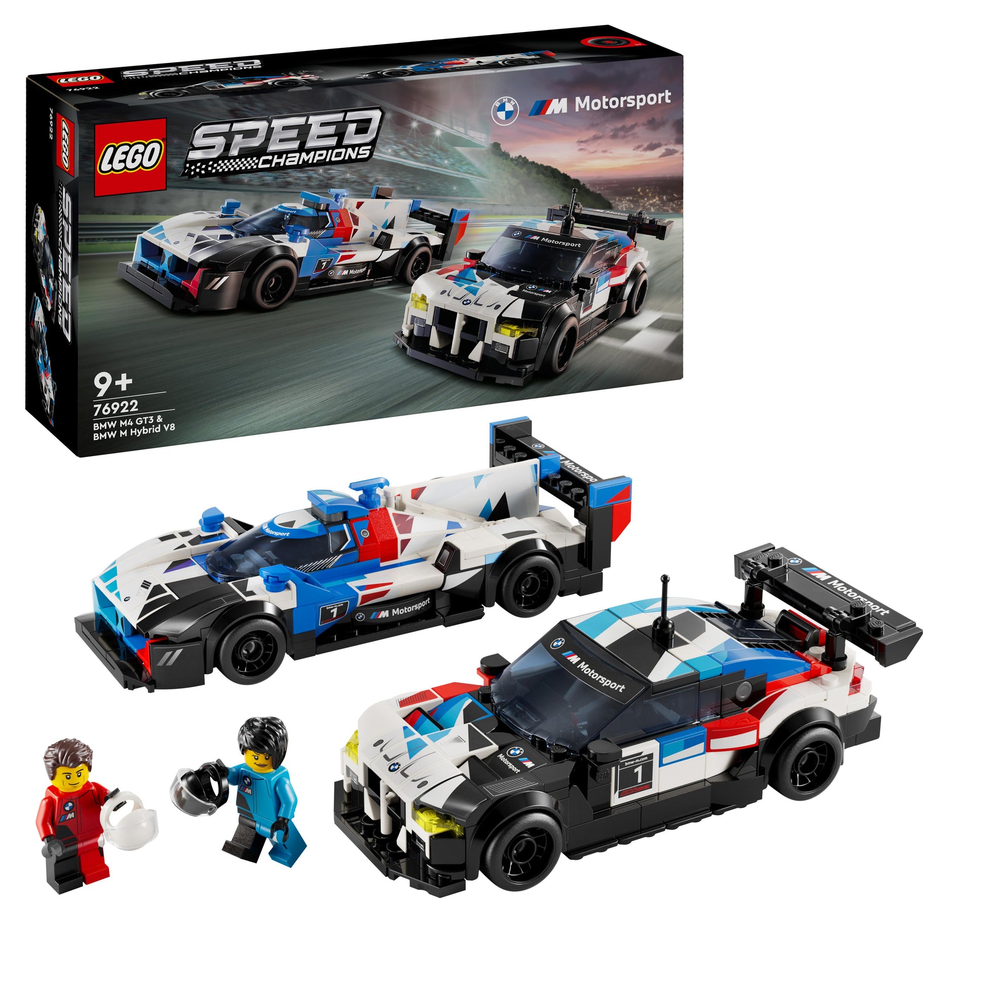 Lego Speed Champions 76922 BMW M$ GT3 Hybrid V8
