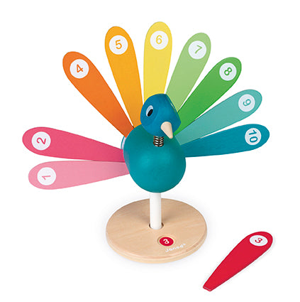 Janod I'm Learning How To Count - Peacock