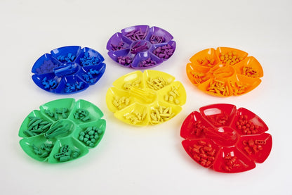 Tickit Flower Sorting Trays 6 Colour