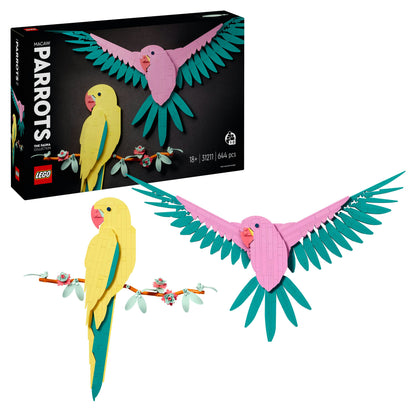 Lego ART 31211 Macaw Parrots