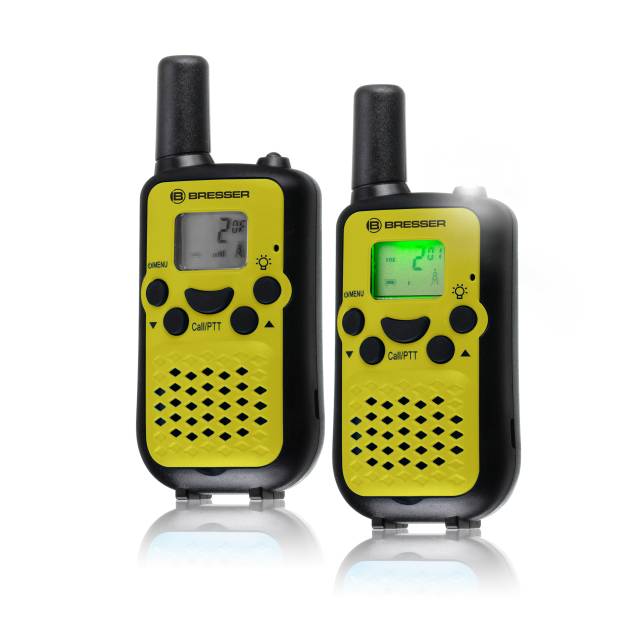 Bresser Junior Walkie Talkie Rechargeable Green
