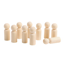Wood People Medium Set Of 10