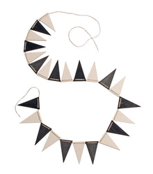 Grimms Monochrome Bunting Banner