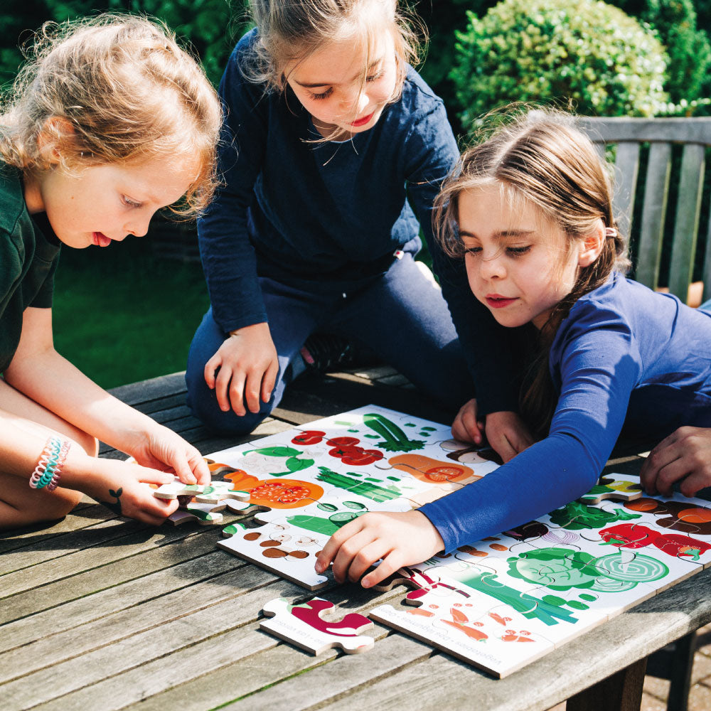 BigJigs Vegetables Floor Puzzle