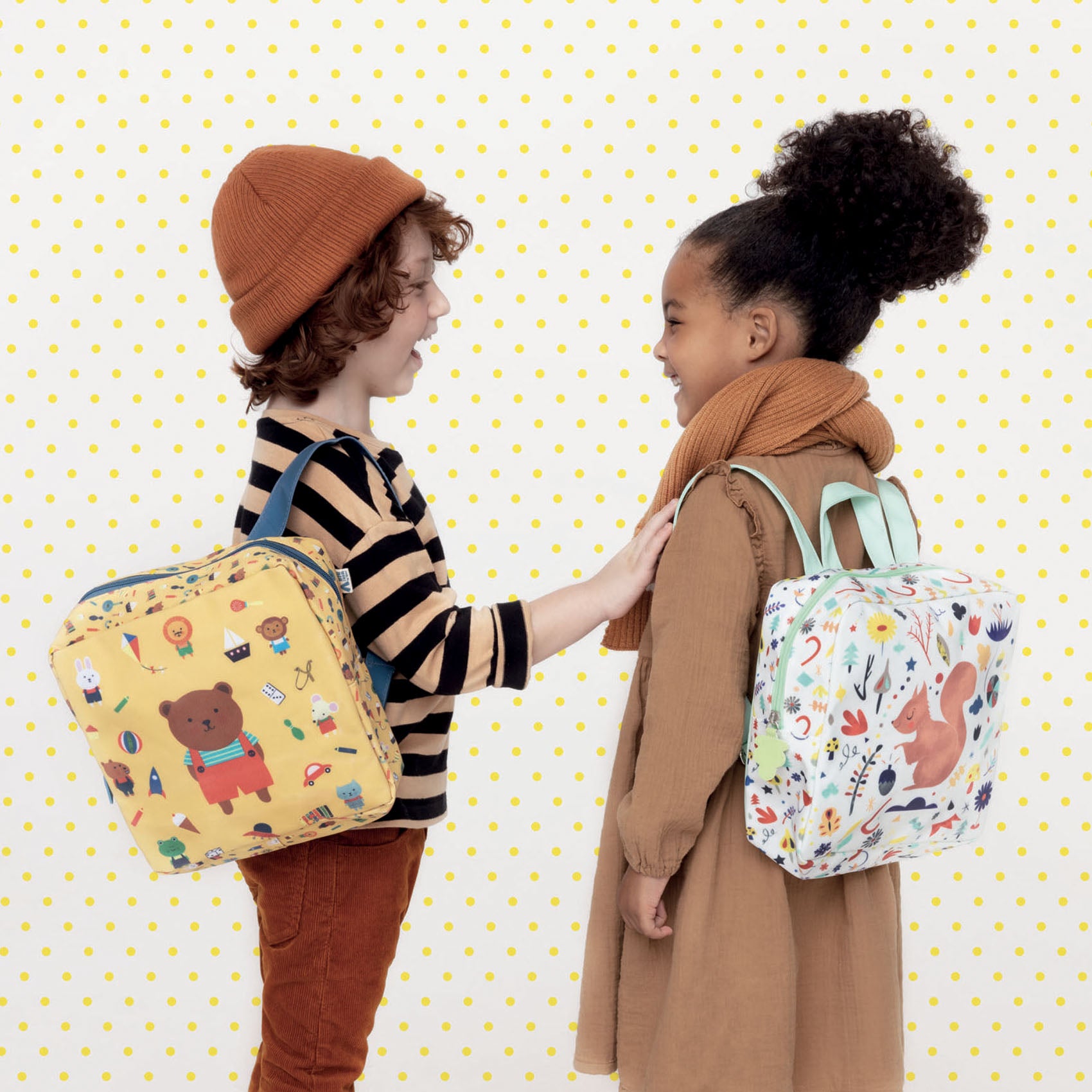 Djeco Squirrel Accessories - Nursery School Bags