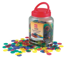 Edu Science Counters Translucent Jar