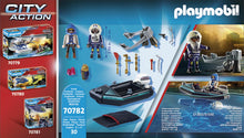 Playmobil 70782 City Action Police Jet Pack with Boat