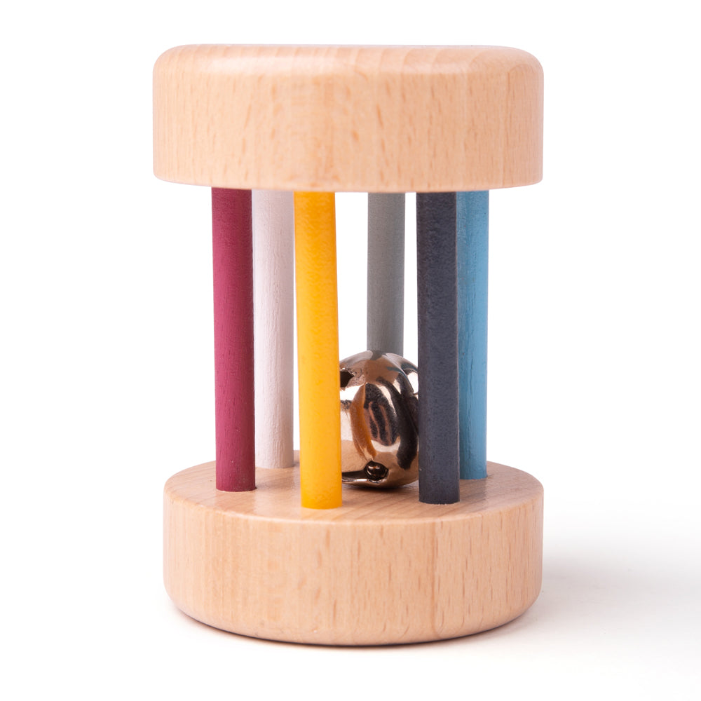 BigJigs Wooden Roll Rattle
