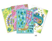 Djeco Coloured Sands Dazzling Birds