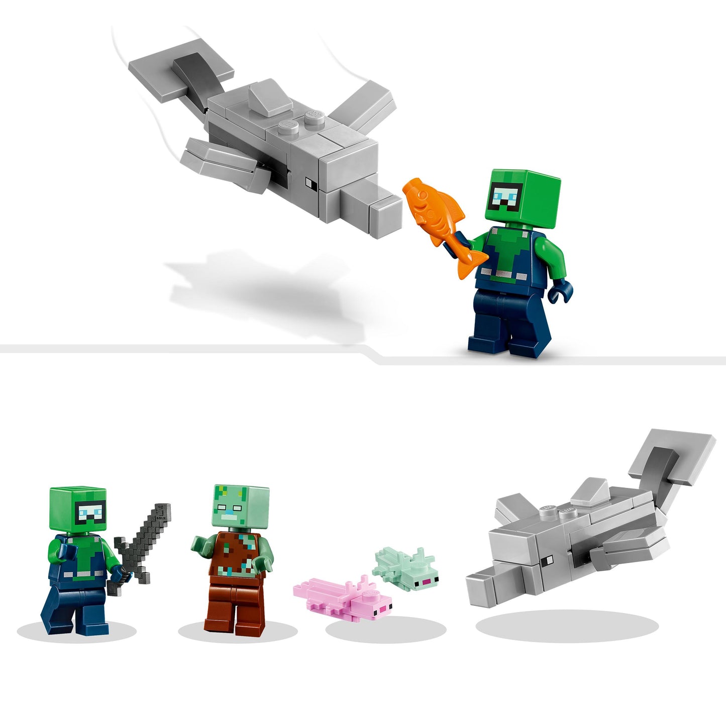 Lego Minecraft 21247 The Axolotl House