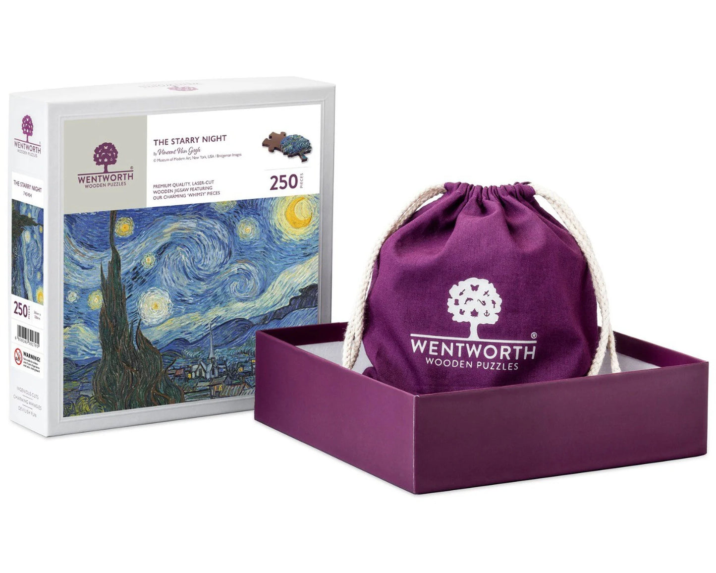 Wentworth Wooden Puzzles The Starry Night - Maxi 250 Pieces