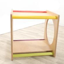 Platform Cube - Sawdust and Rainbows