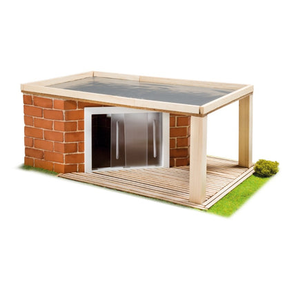 Teifoc Brick Construction Set Garden House