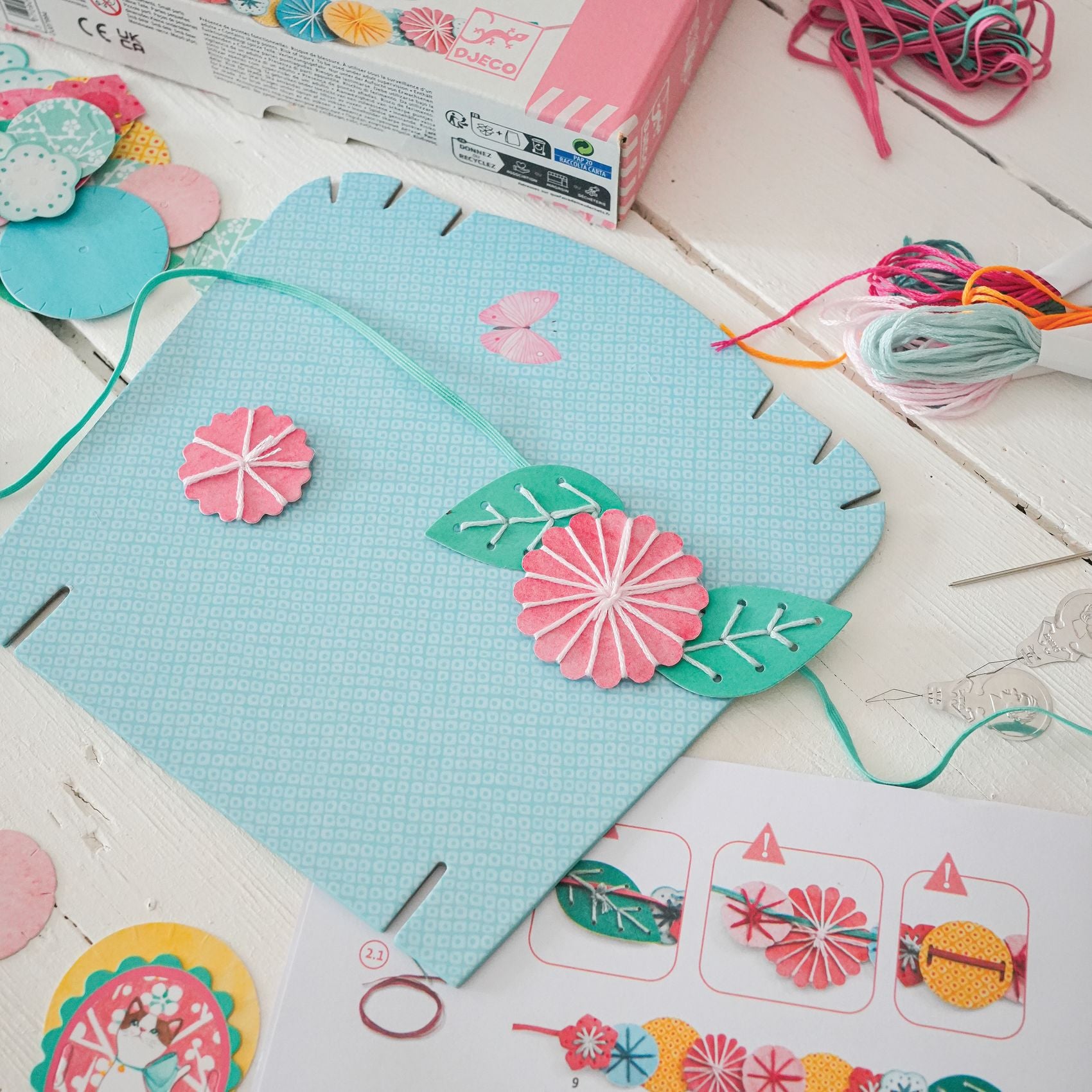 Djeco DIY Necklace To Create Flora
