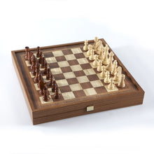 Manopoulos Classic Style Wooden Chess & Backgammon