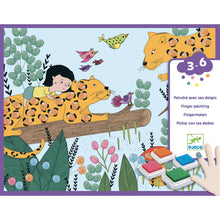 Djeco Finger Painting Touch and paint !