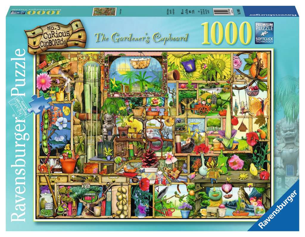 Ravensburger The Curious Cupboard No.3 - The Gardener's Cupboard, 1000pc