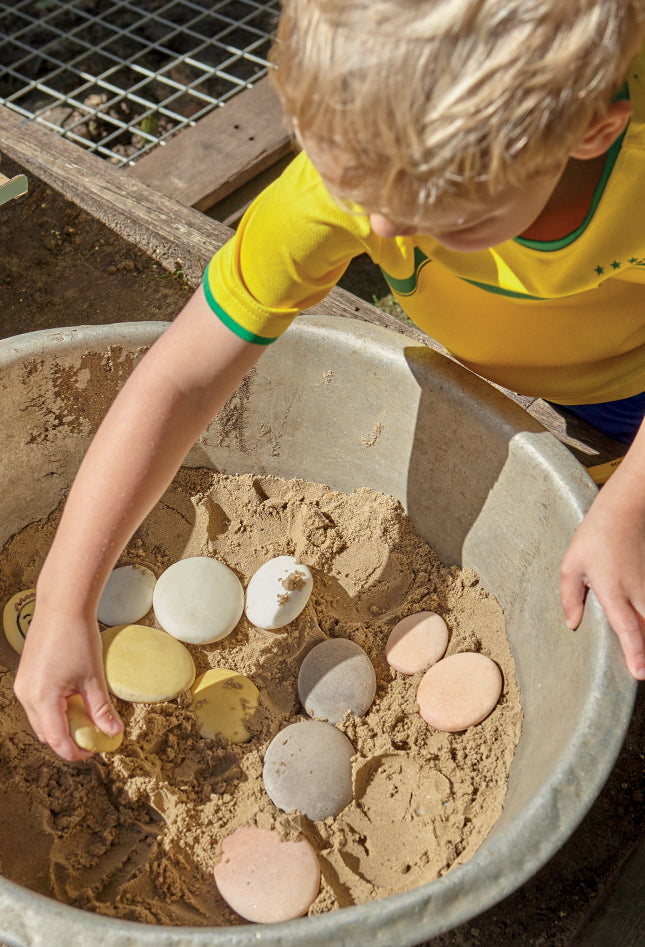 Yellow Door Natural Sorting Stones