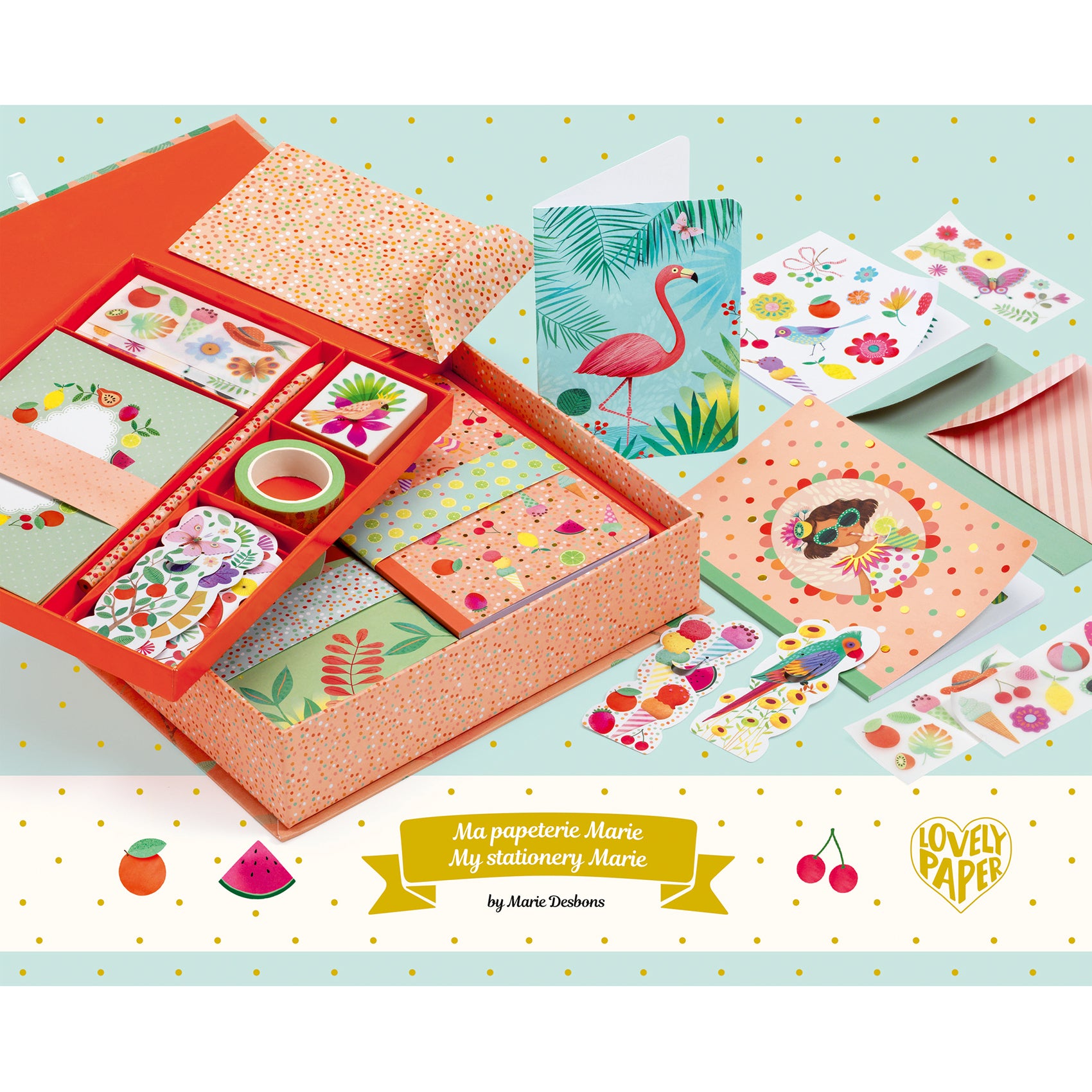 Djeco Marie Stationary Box Set